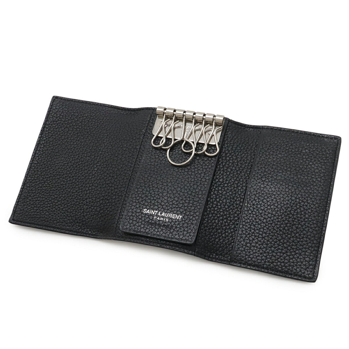 Saint Laurent Paris Sac de Jour Leather Key Case