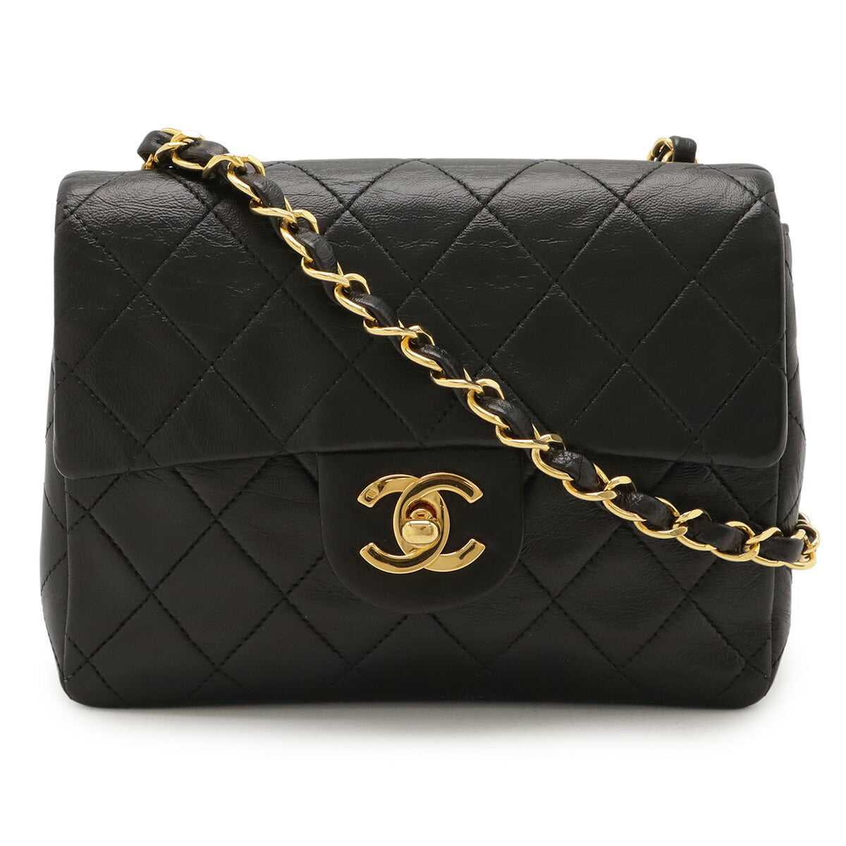 Chanel Mini Matelasse Leather Shoulder Bag