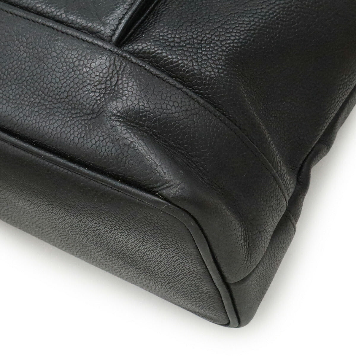 Chanel Coco Mark Caviar Tote Bag