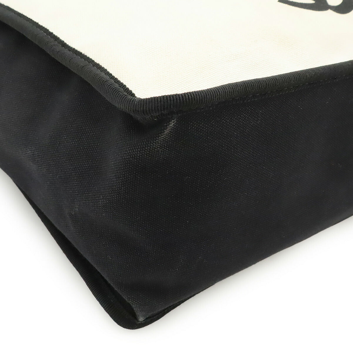 Chanel Canvas Leather 2way Tote Bag