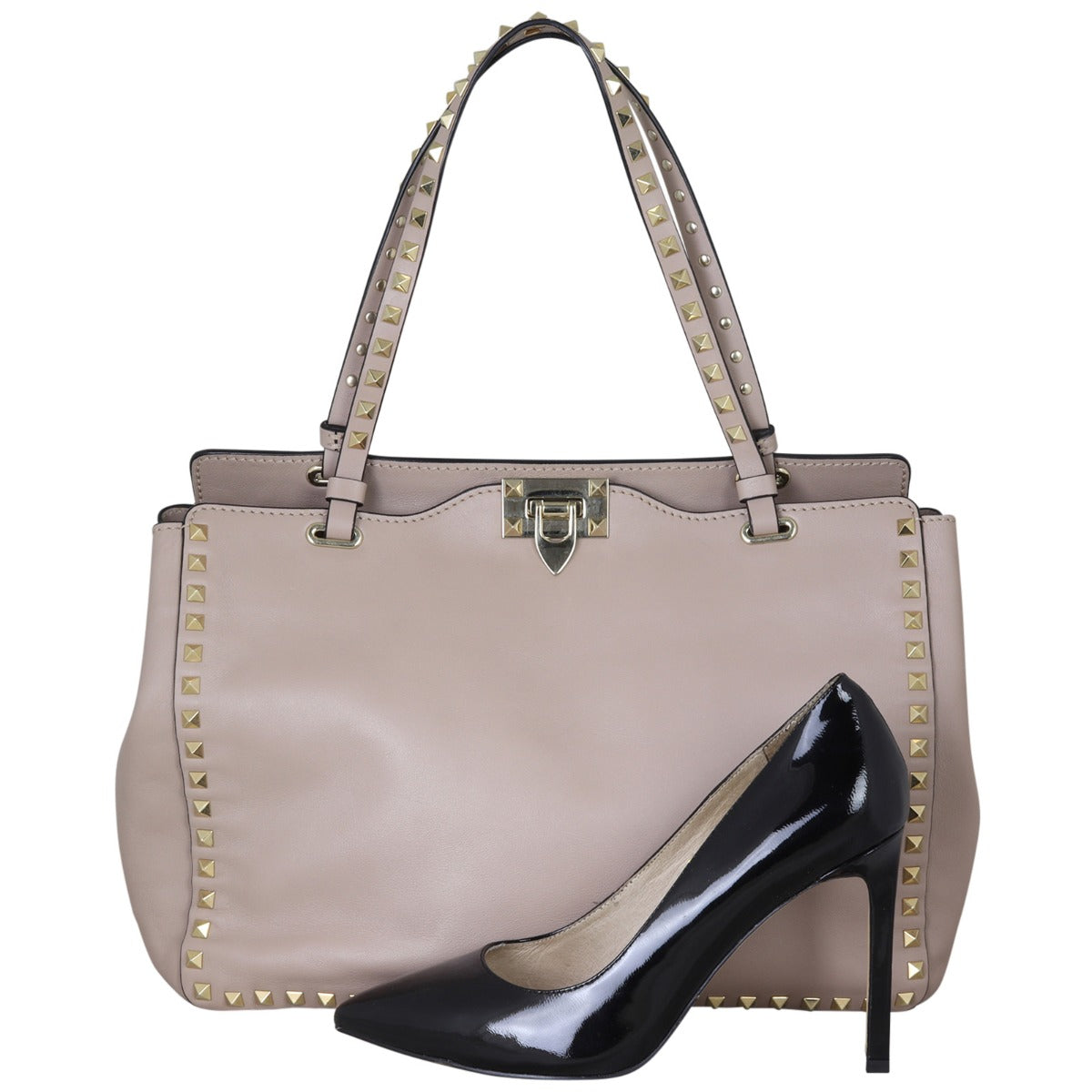 Valentino Rockstud Tote Medium