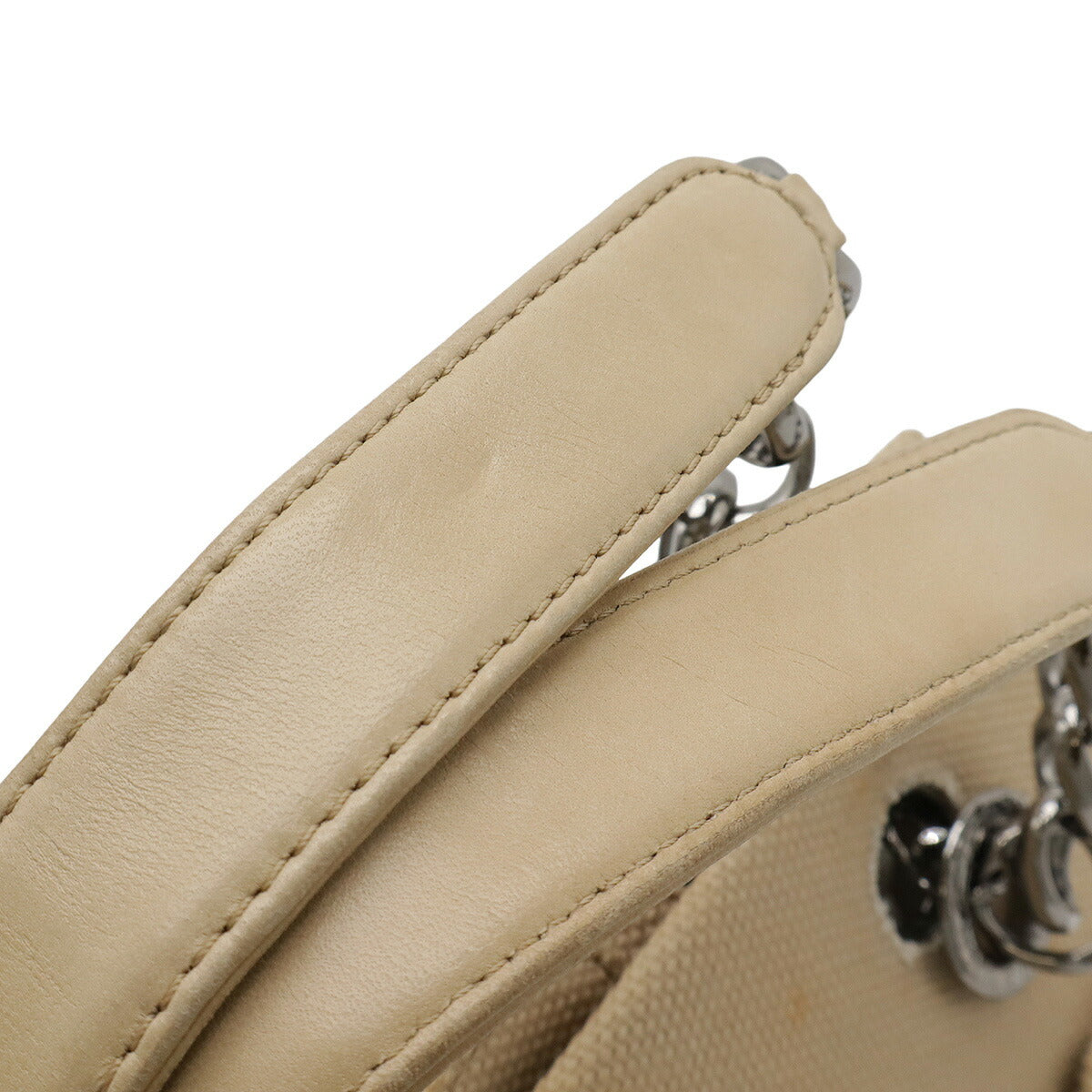 Chanel Canvas Leather Shoulder Bag