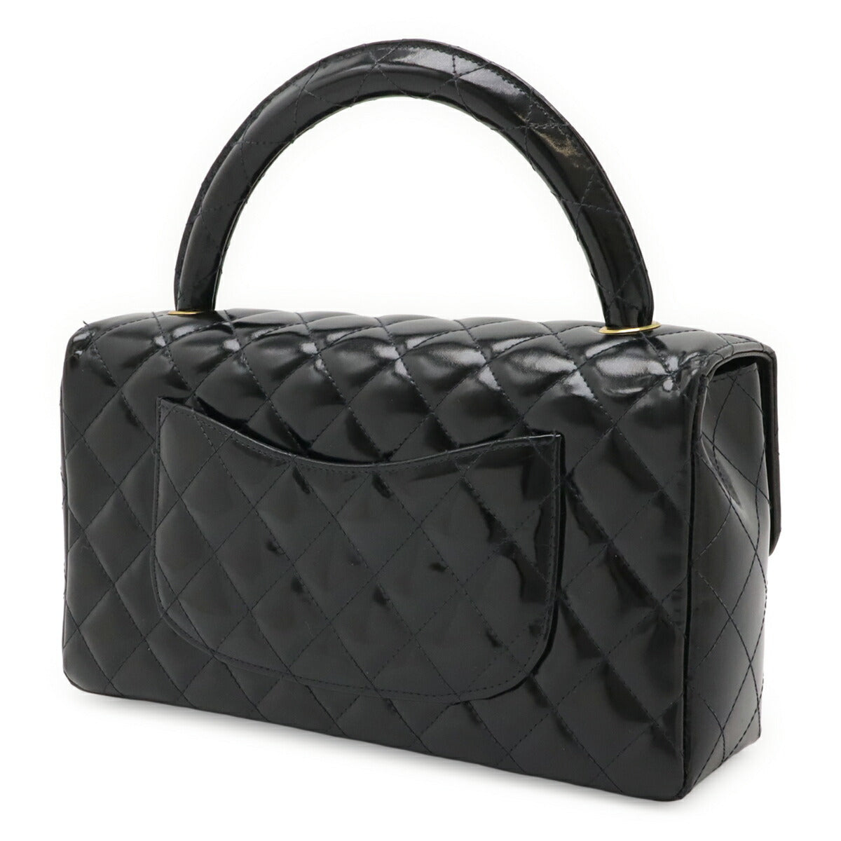 Chanel Matelasse Patent Leather Handbag
