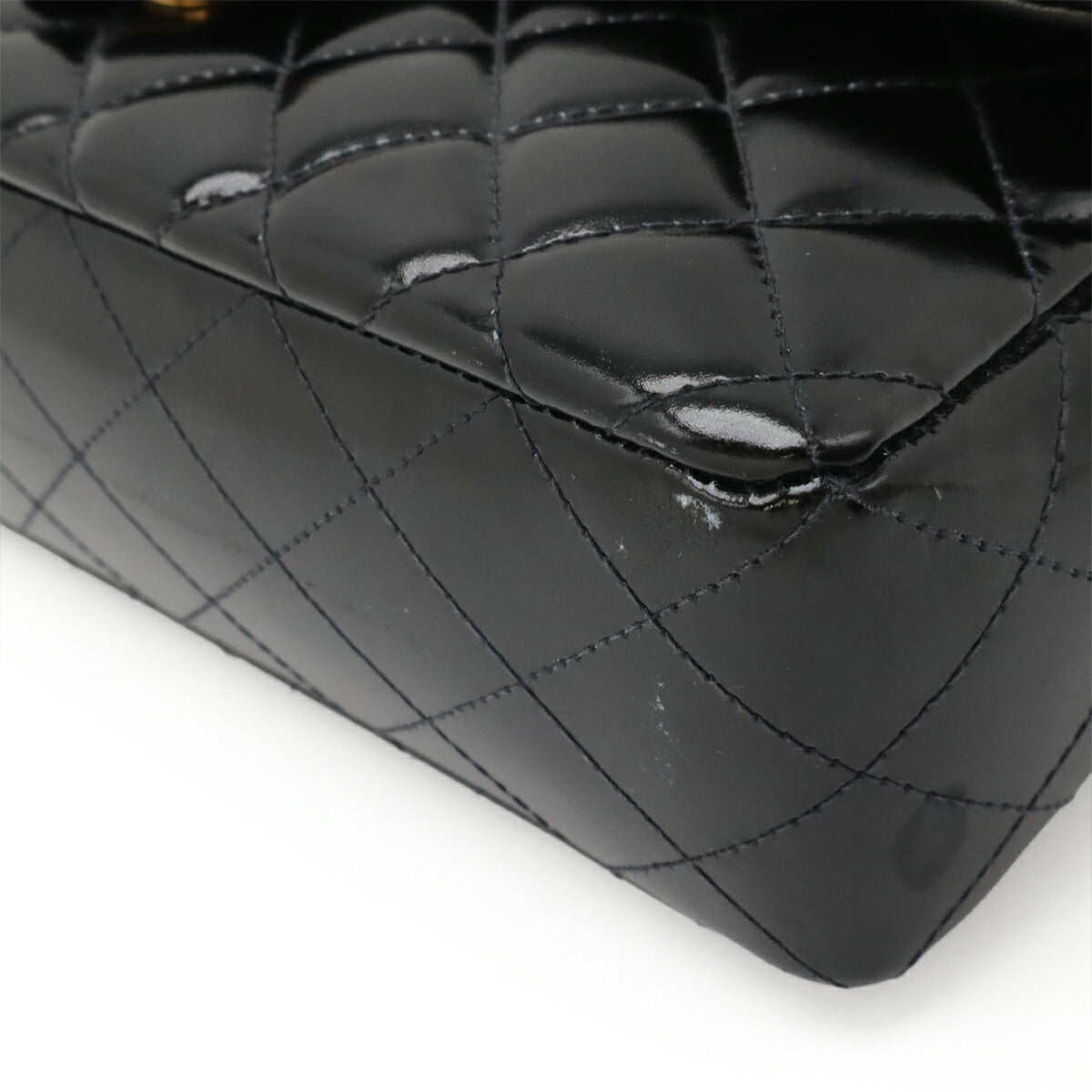 Chanel Matelasse Patent Leather Handbag