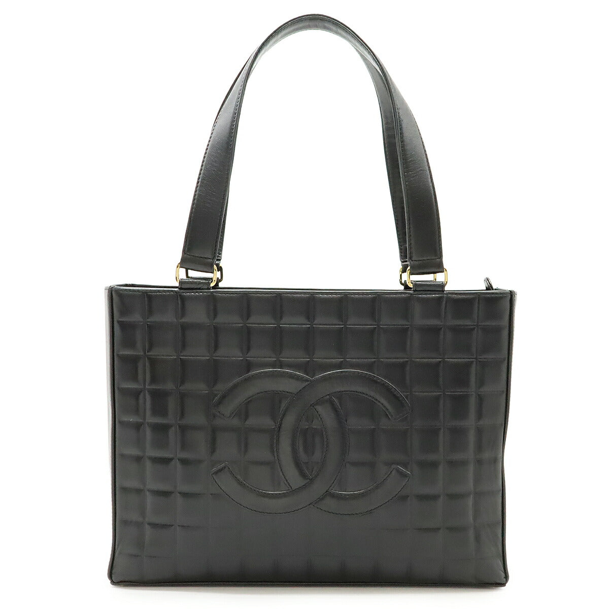 Chanel Choco Bar Leather 2way Bag