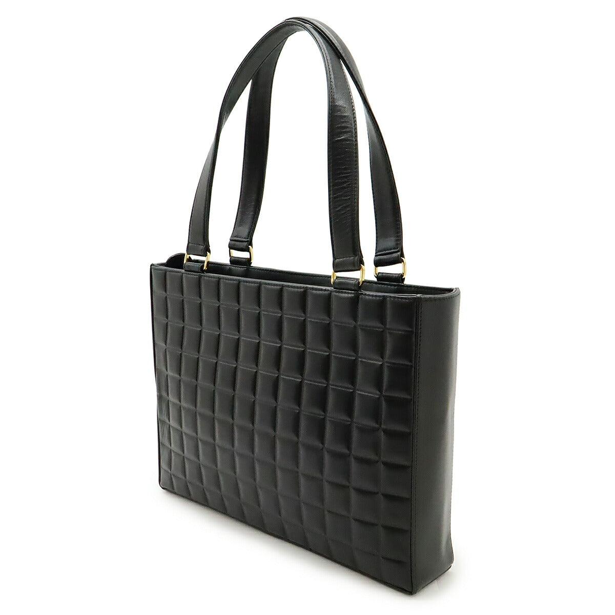 Chanel Choco Bar Leather 2way Bag