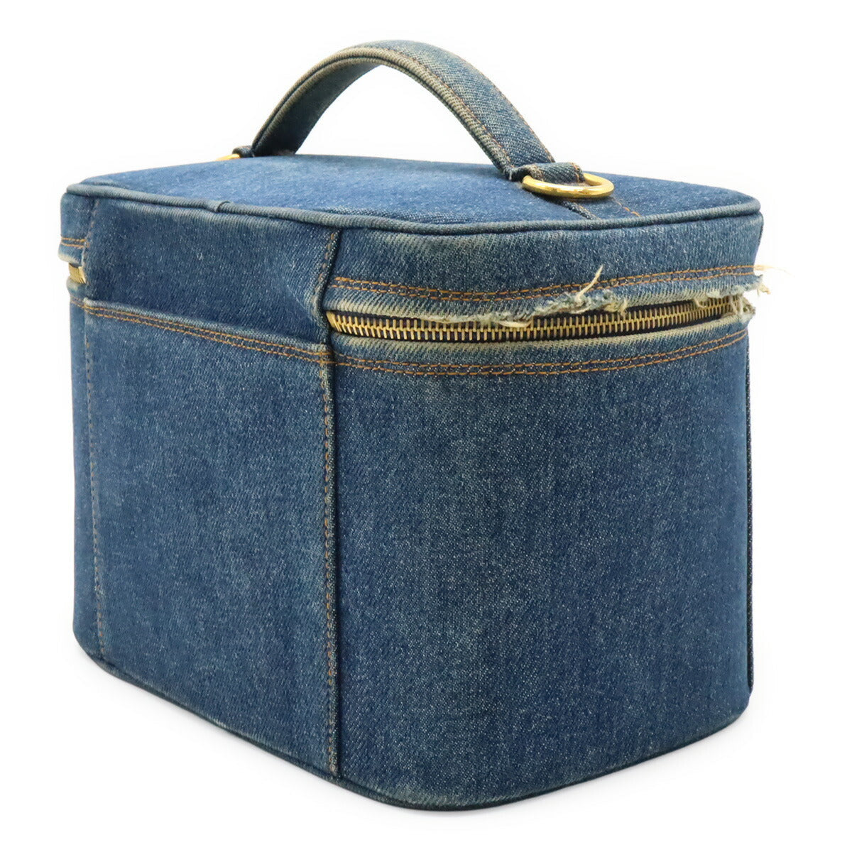 Chanel Coco Mark Denim Vanity Bag