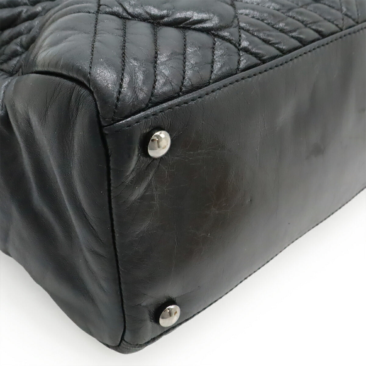 Chanel Quilted Leather 2way Shoulder Bag