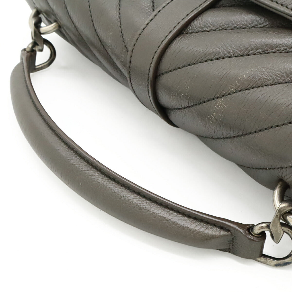 Saint Laurent College Leather 2way Handbag