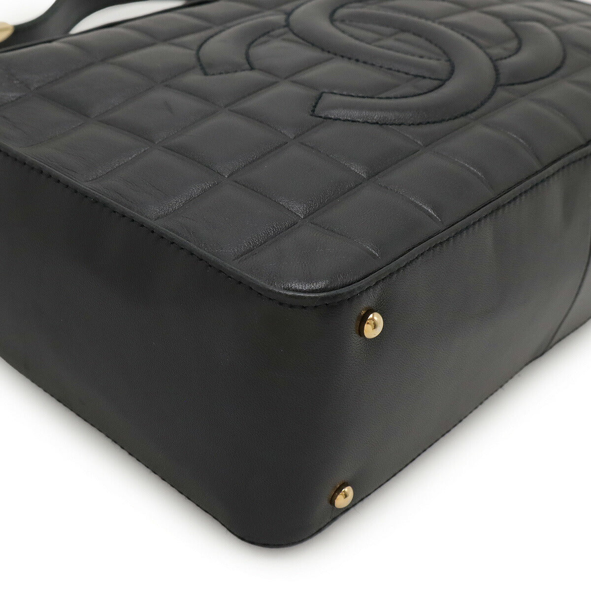 Chanel Choco Bar Lambskin Shoulder Bag