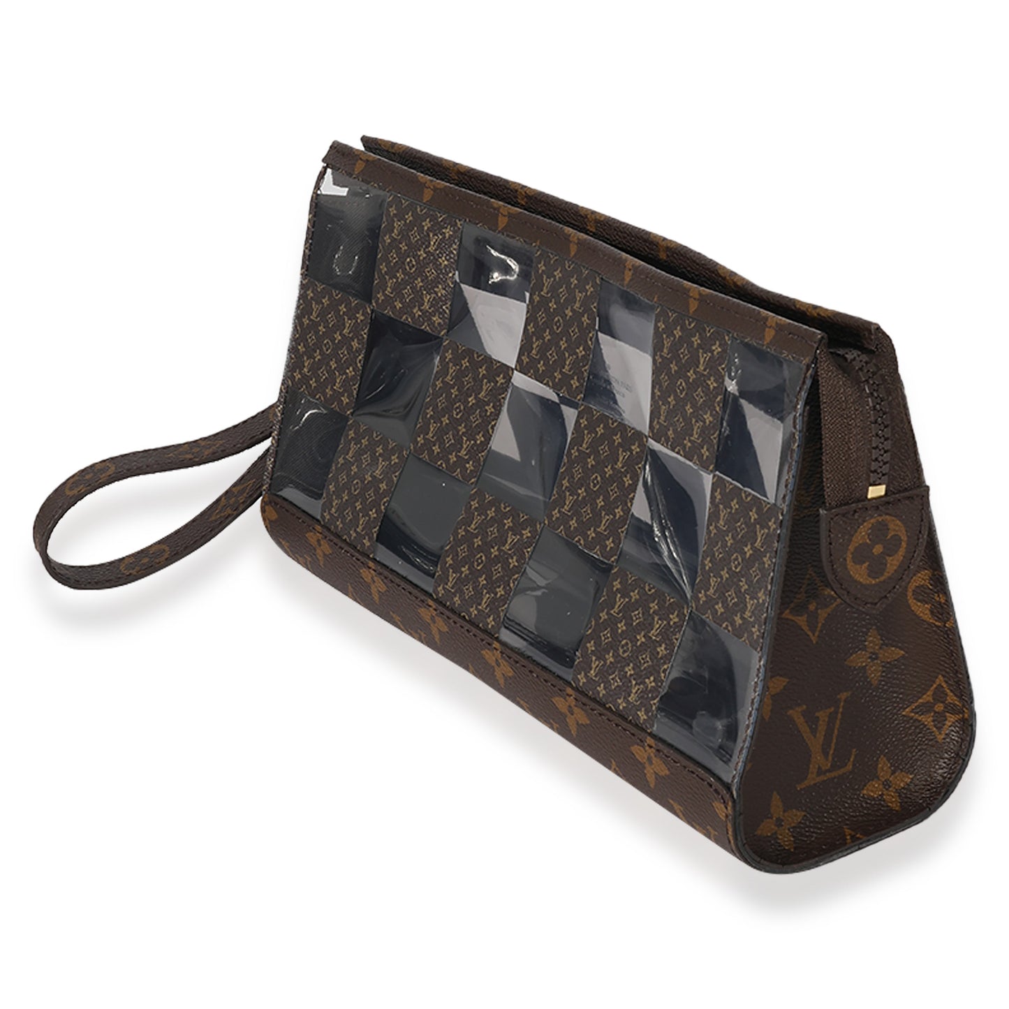 Louis Vuitton  Monogram Chess PVC Standing Pouch