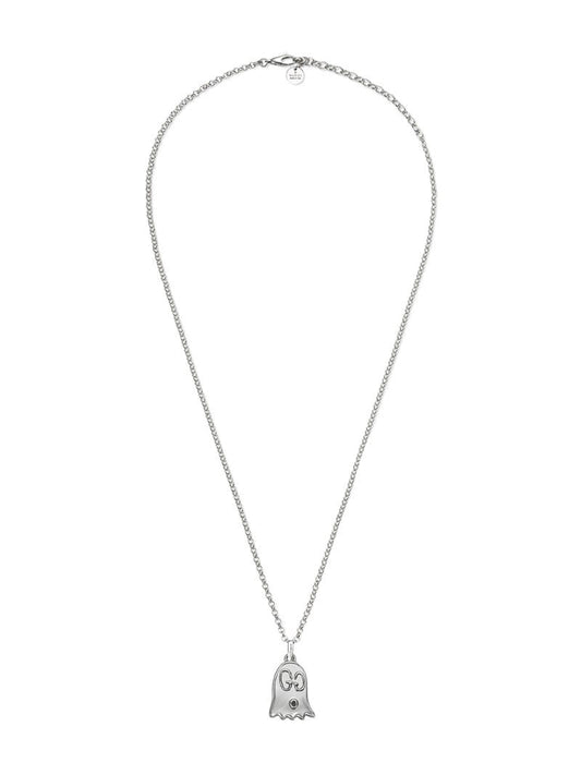 Gucci - GucciGhost necklace in silver - women - Silver - One Size - Metallic