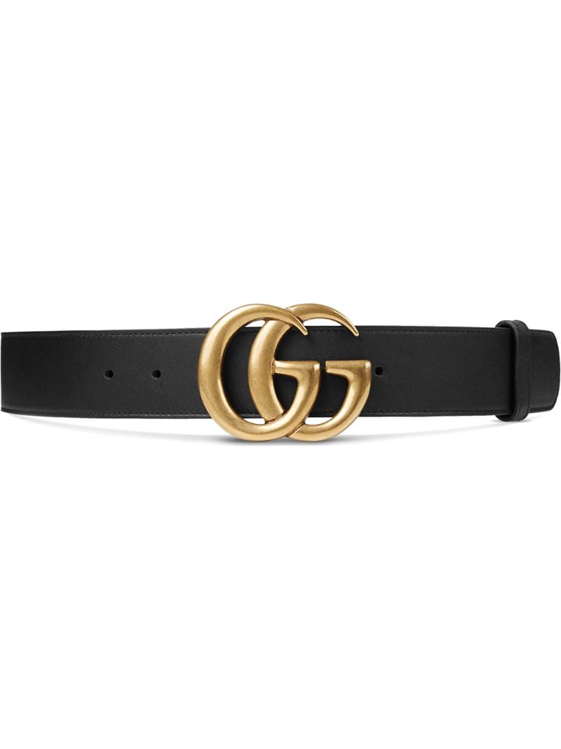Gucci - Double G belt - men - Calf Leather/Brass - 85, 90, 80, 110, 95, 100, 105 - Brown