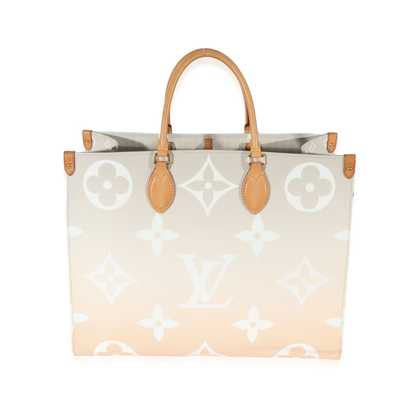 Louis Vuitton  Canvas Monogram Giant By The Pool Onthego GM