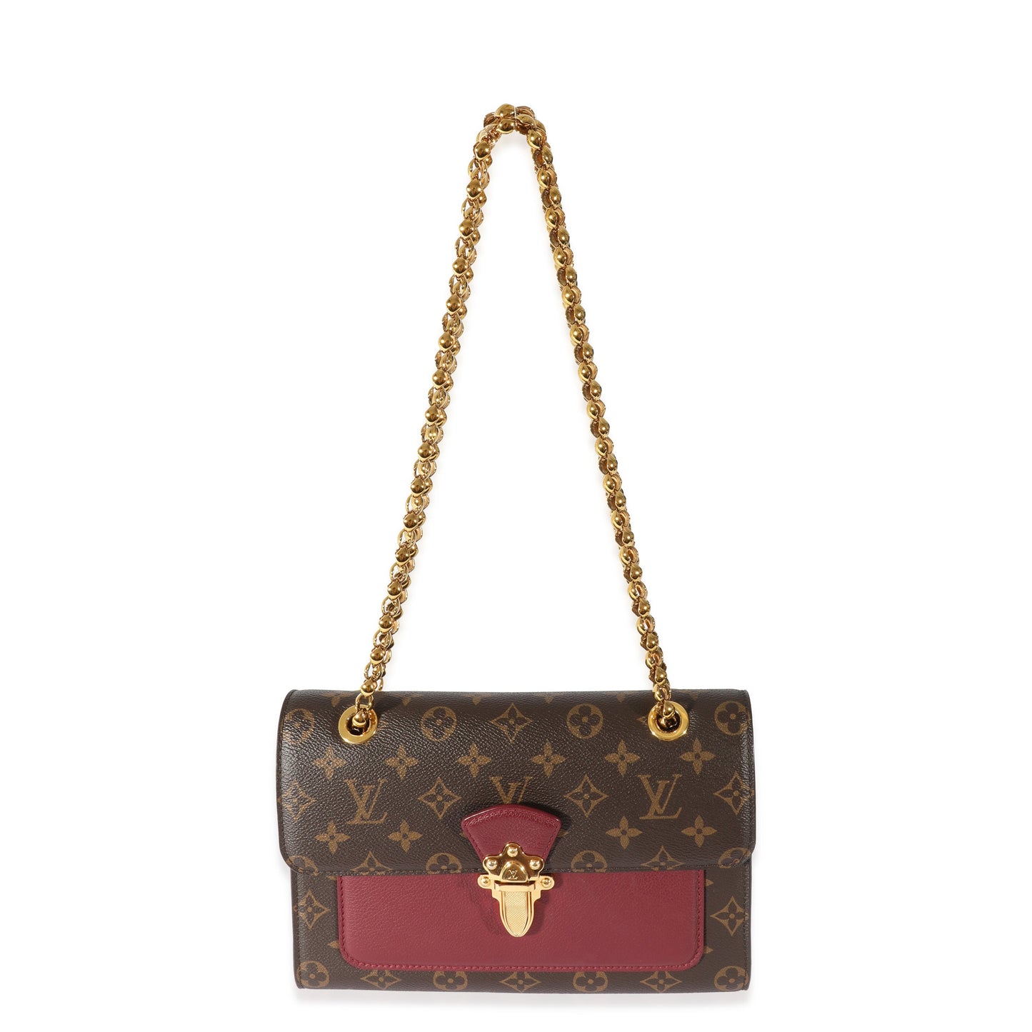 Louis Vuitton  Monogram Canvas Raisin Victoire Chain Bag