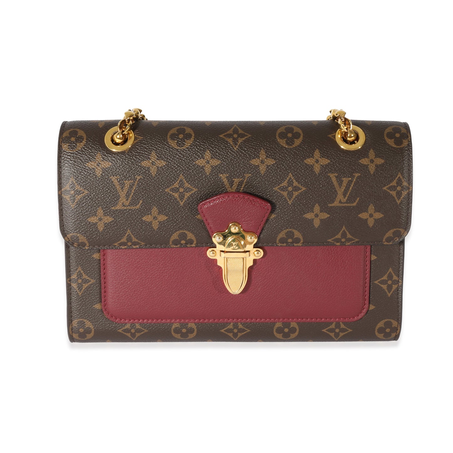Louis Vuitton  Monogram Canvas Raisin Victoire Chain Bag