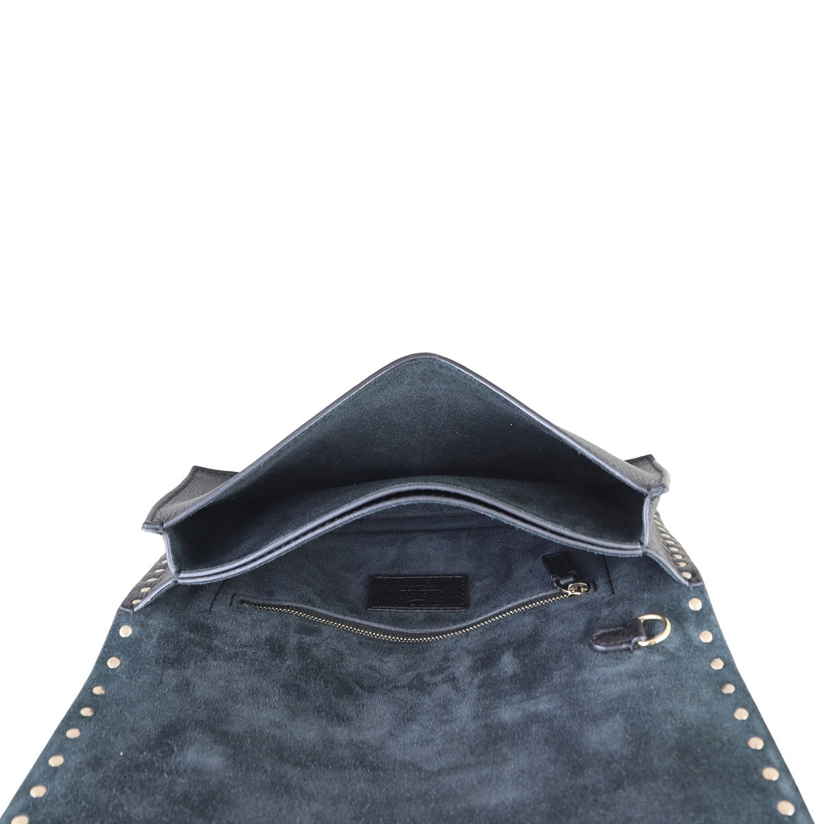 Valentino Rockstud Wristlet Flap Clutch