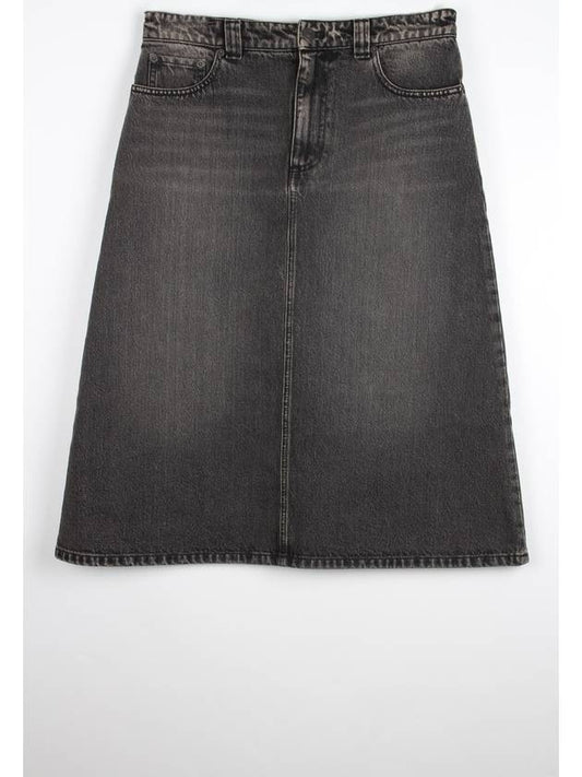 Luxury Balenciaga Trending 2025 denim skirt 66