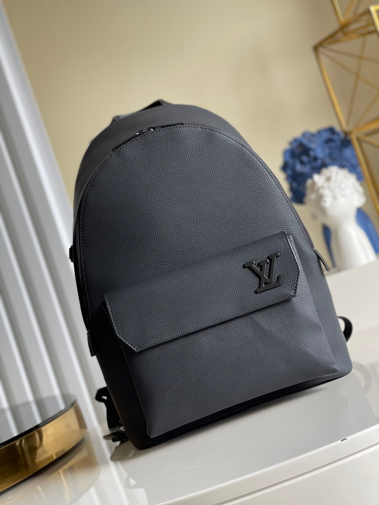 Top Quality Top Quality Aerogram Backpack Black For Men, Bags 43cm Top Quality M57079