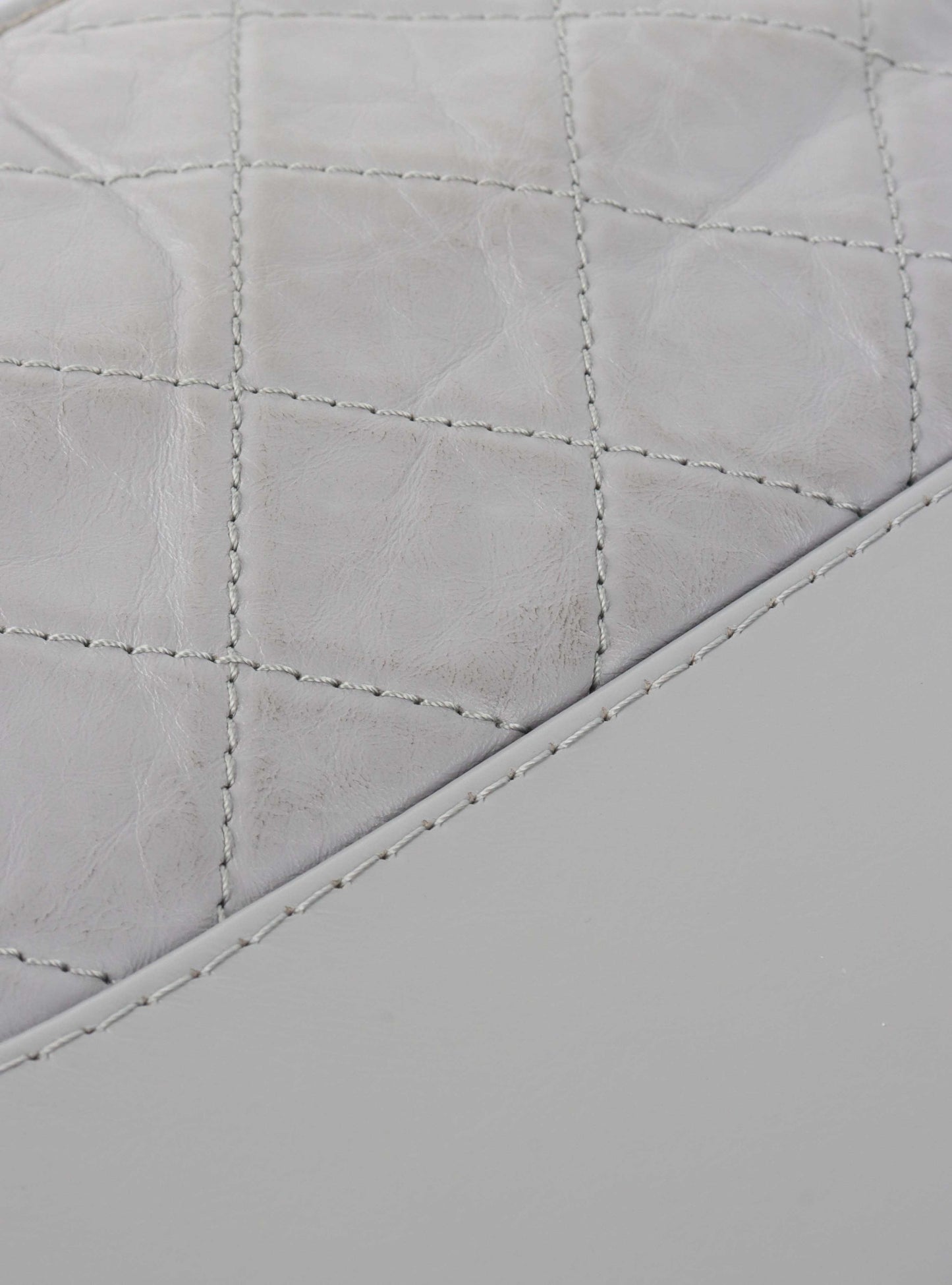 Chanel Medium Light Grey Gabrielle Bag.