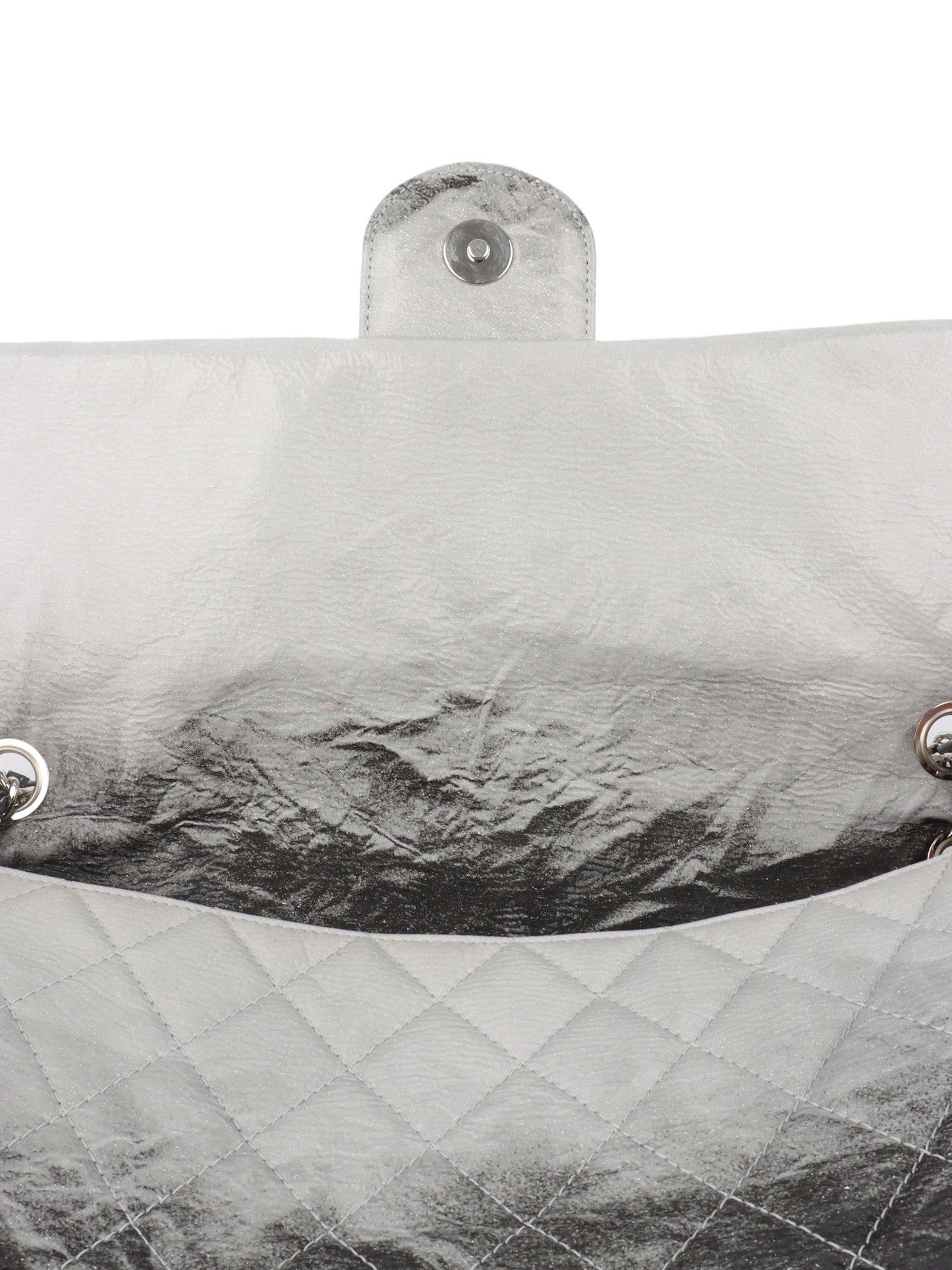 Chanel Melrose Degrade Jumbo Flap Bag SHW