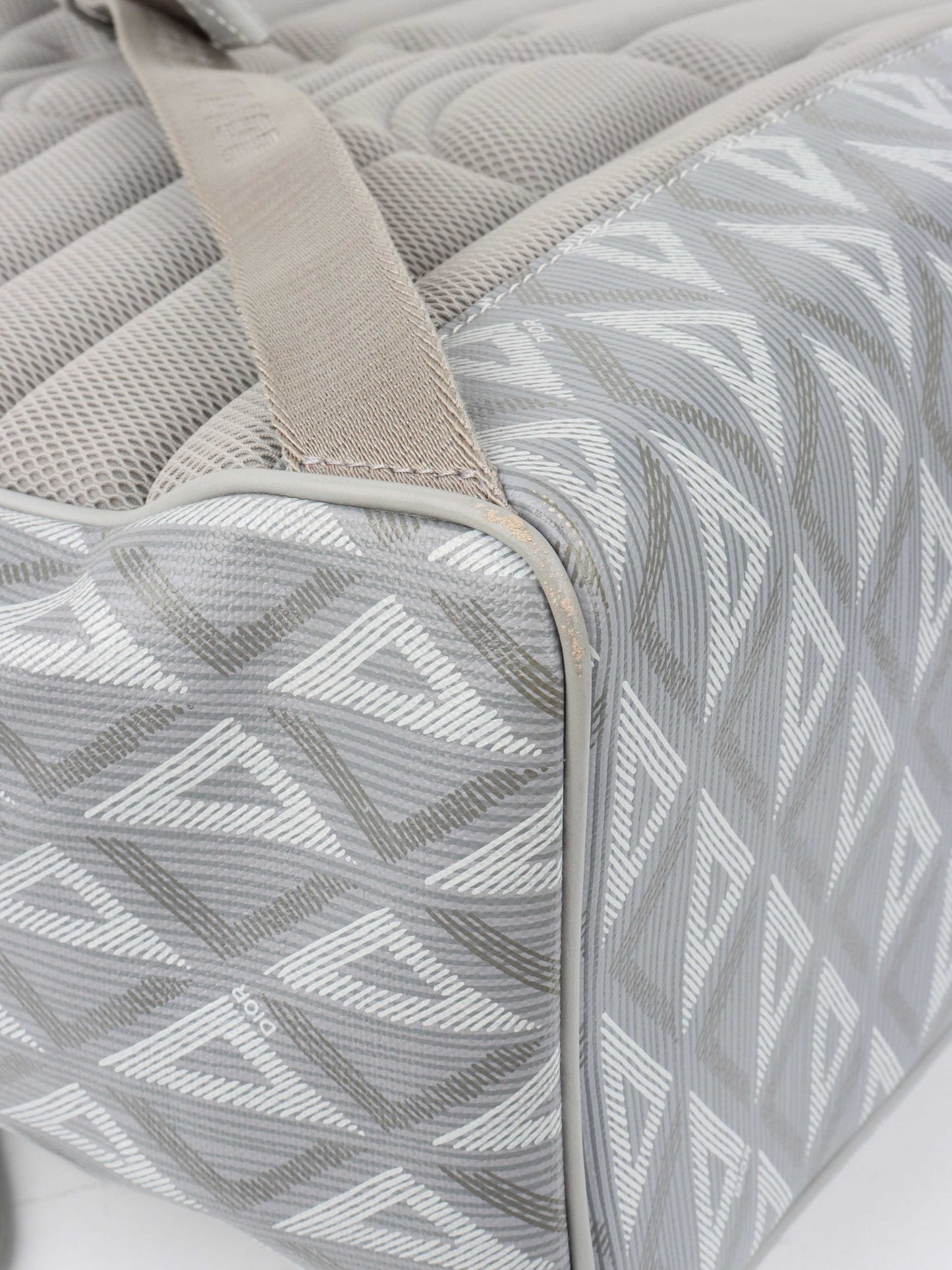 Dior Silver 'Hit The Road' Backpack.