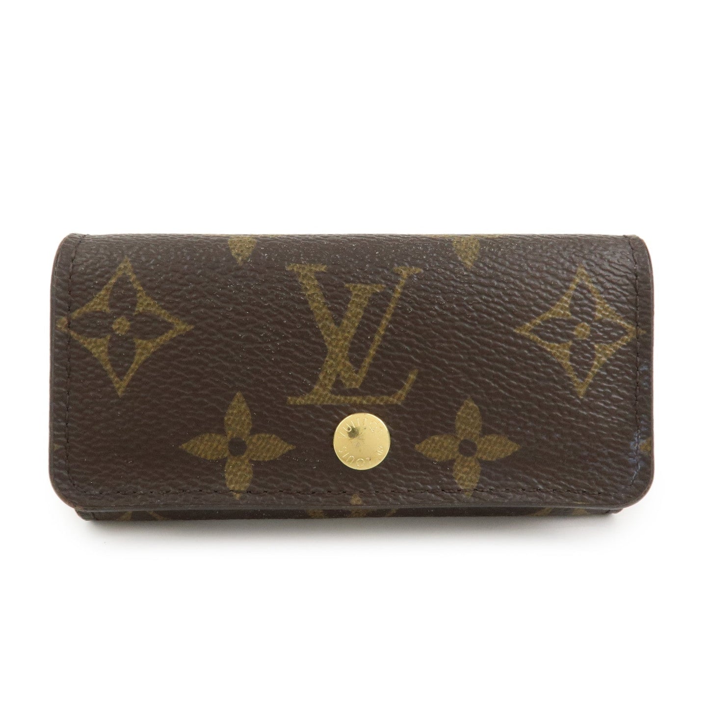 Louis Vuitton Monogram Multicles 4 Key Case Key Holder Brown M69517