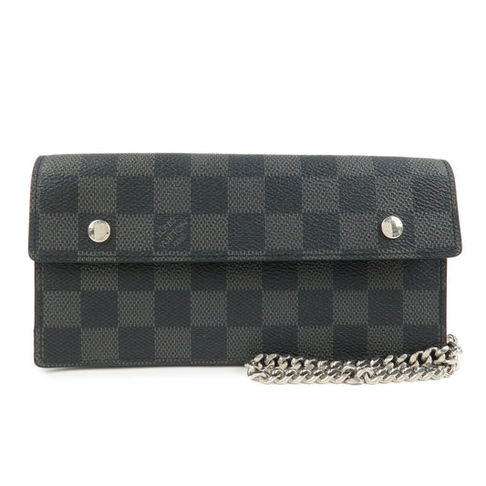 Louis Vuitton Damier Graphite Portefeuille Accordion Wallet N60023