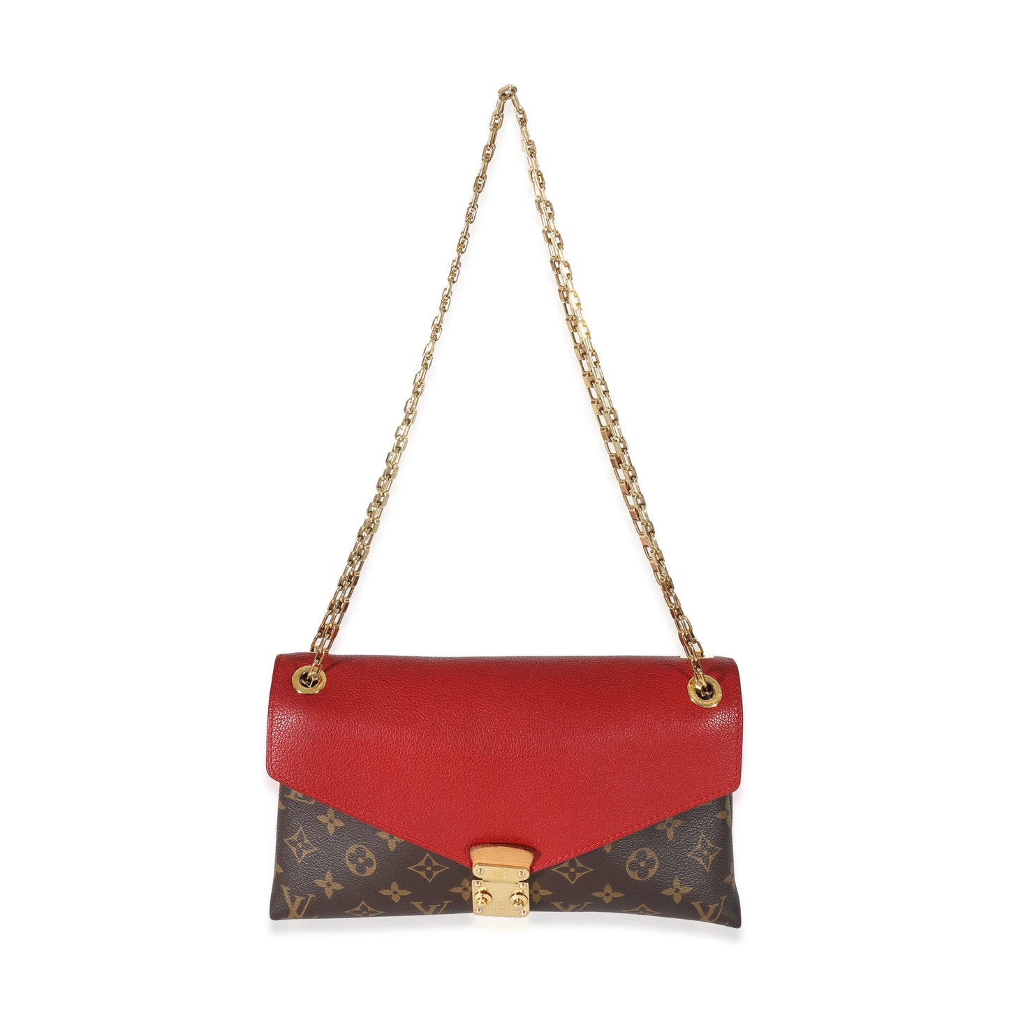 Louis Vuitton  Cherry Monogram Canvas Pallas Chain Bag