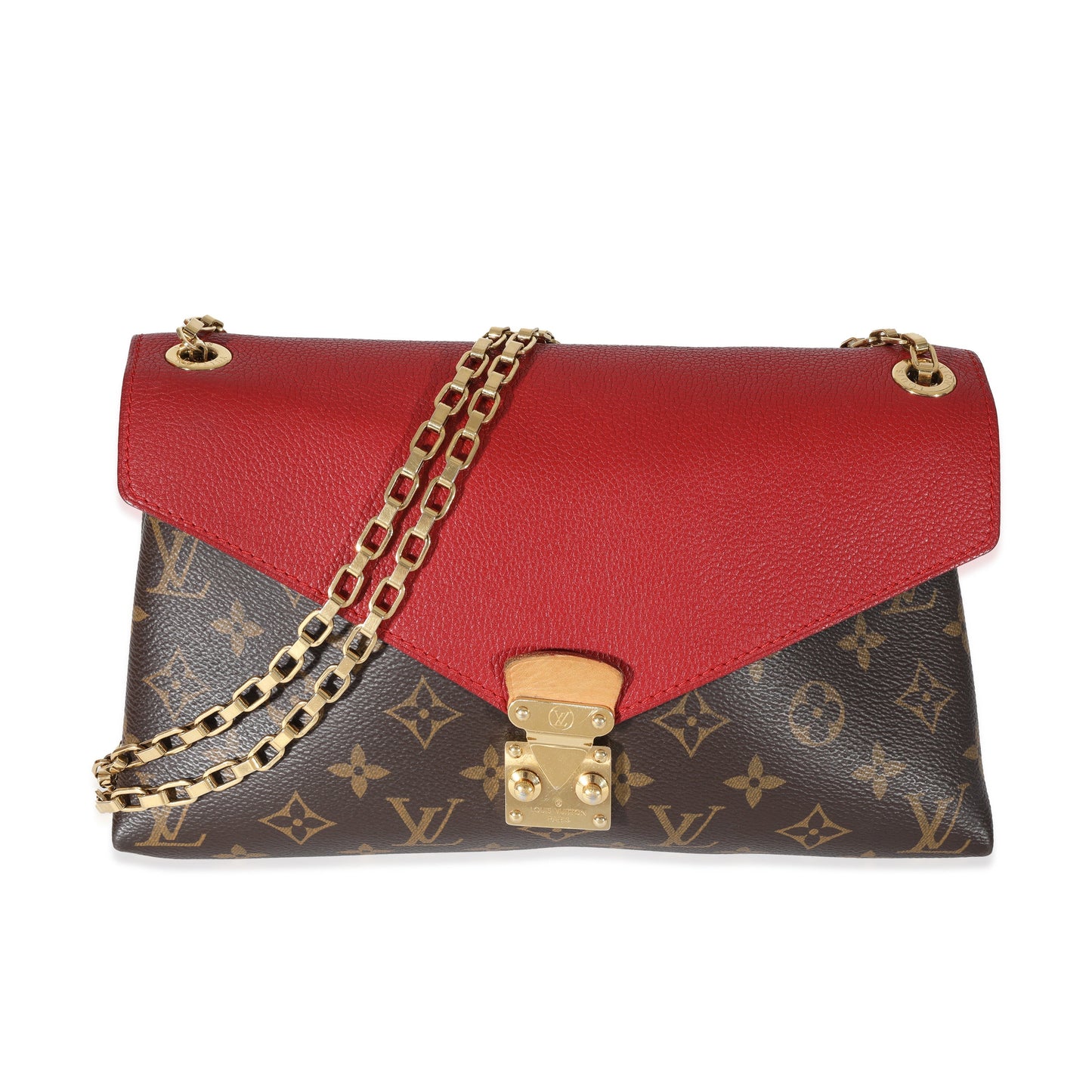 Louis Vuitton  Cherry Monogram Canvas Pallas Chain Bag