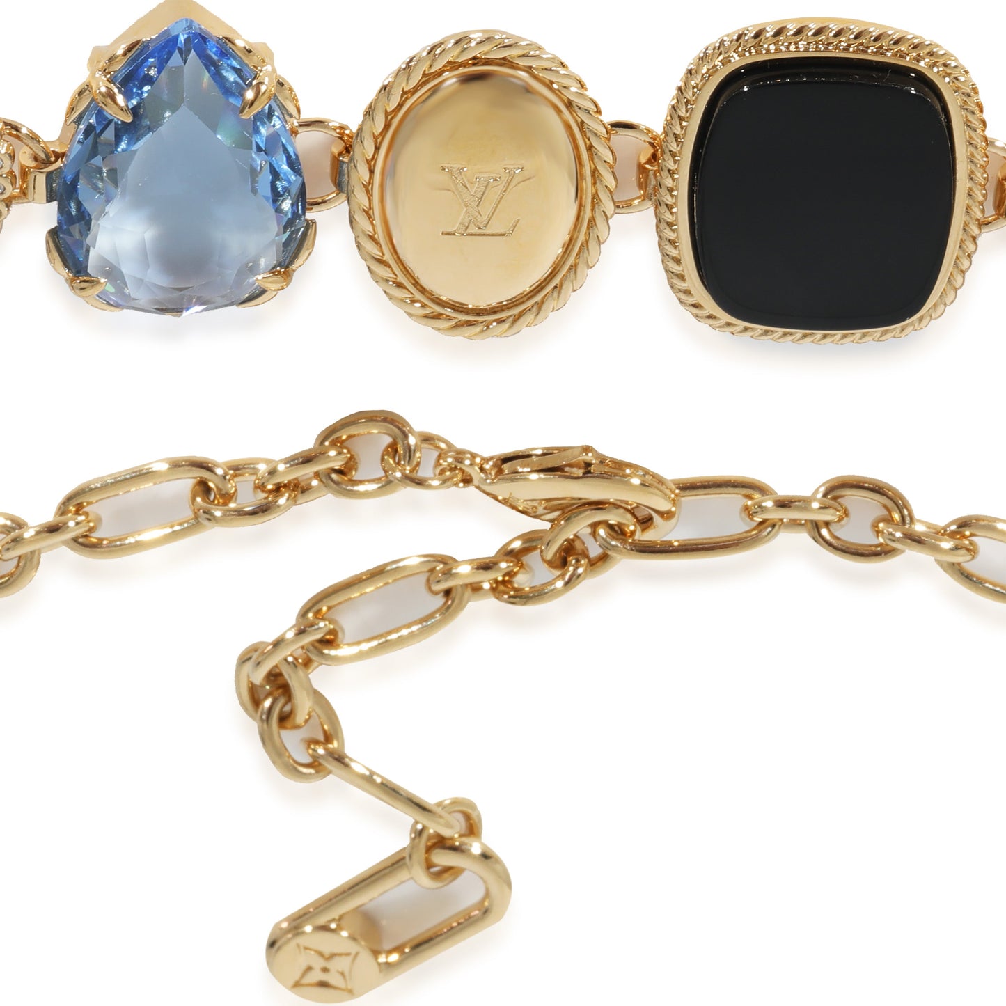 Louis Vuitton  Gold Tone Heirloom Necklace