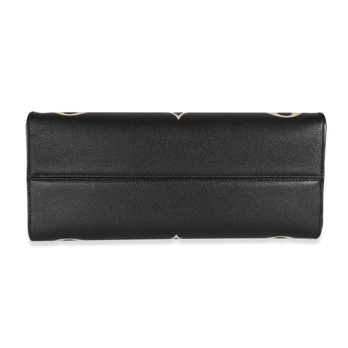 Louis Vuitton  Black & Beige Monogram Empreinte Onthego MM