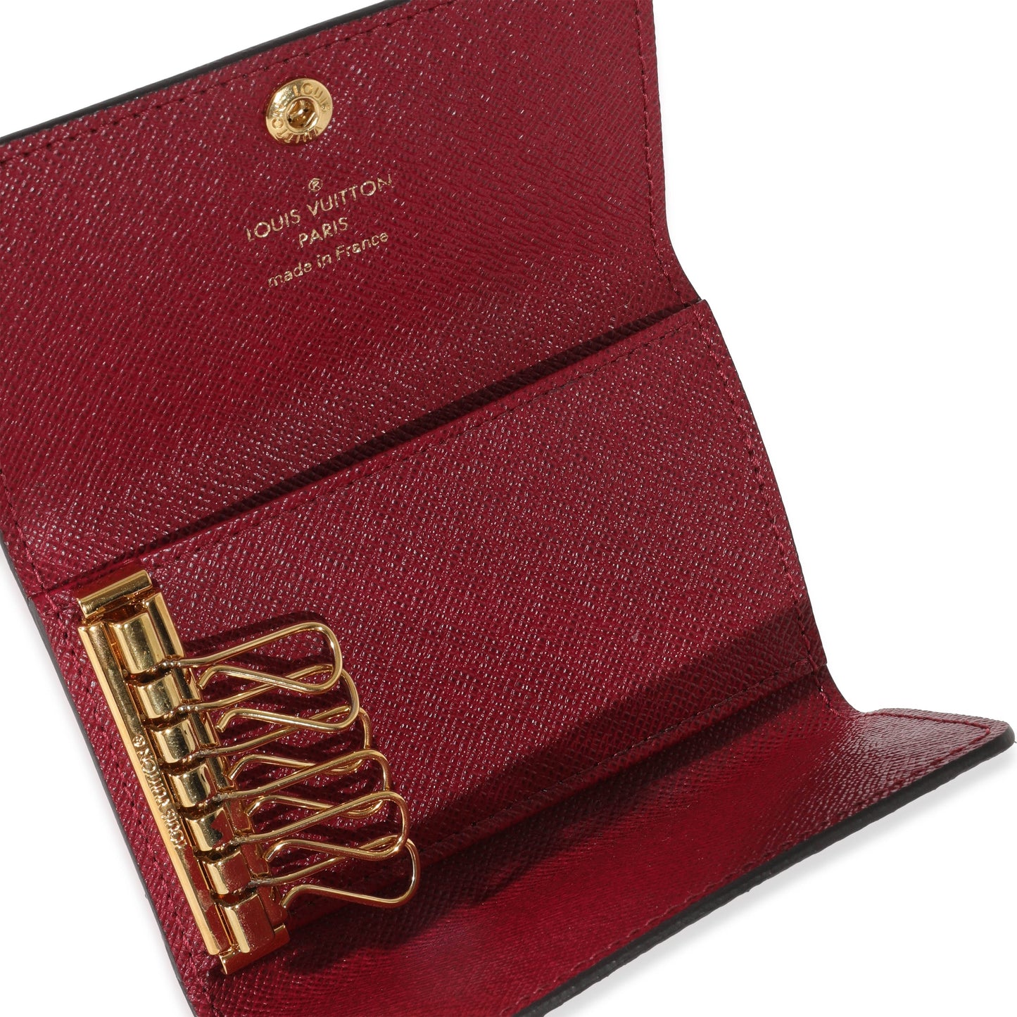 Louis Vuitton  Monogram Canvas Fuchsia 6 Key Holder