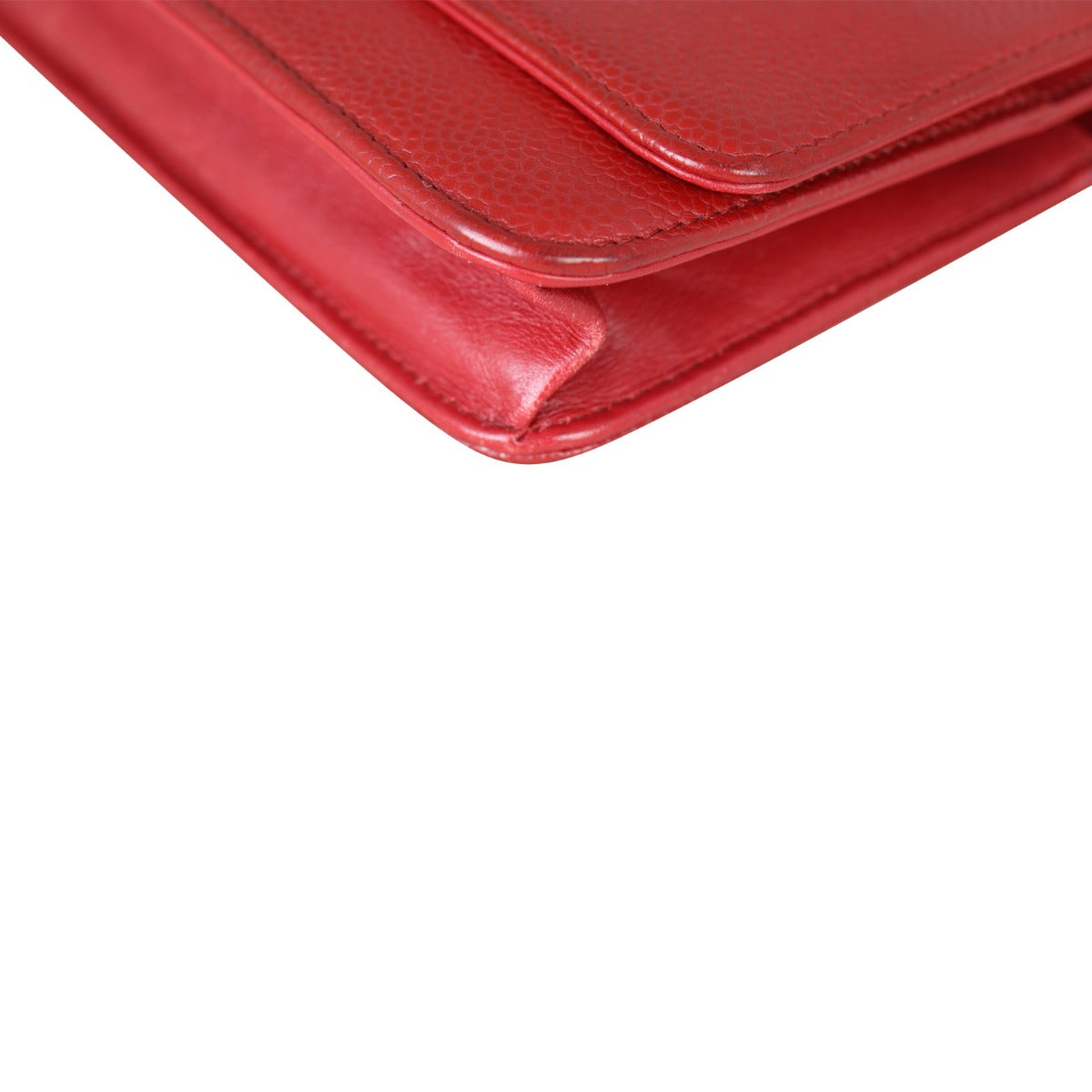 Chanel Timeless Wallet on Chain | Red