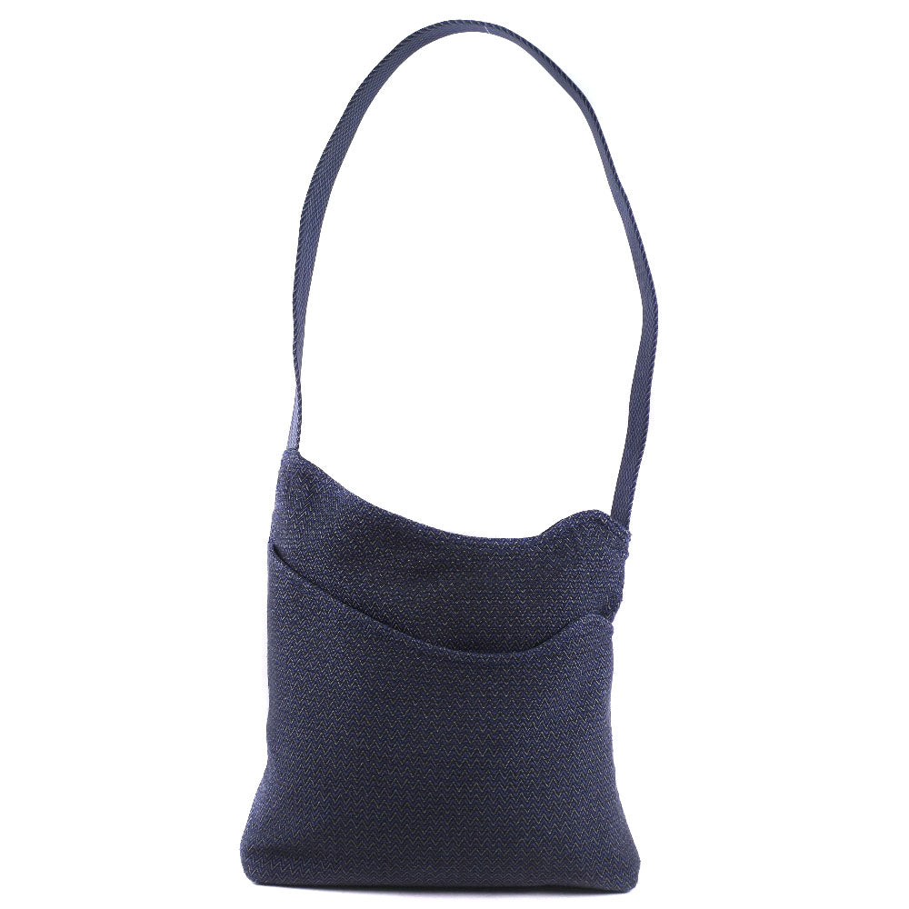 HERMES Shoulder Bag canvas Blue Sac Depansage unisex(Unisex)  d