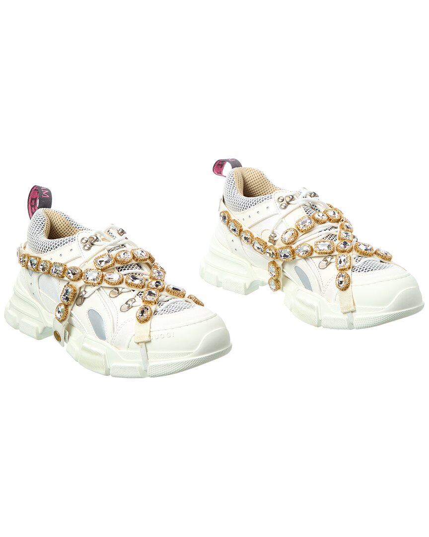 Gucci Flashtrek Leather & Mesh Sneaker ( )
