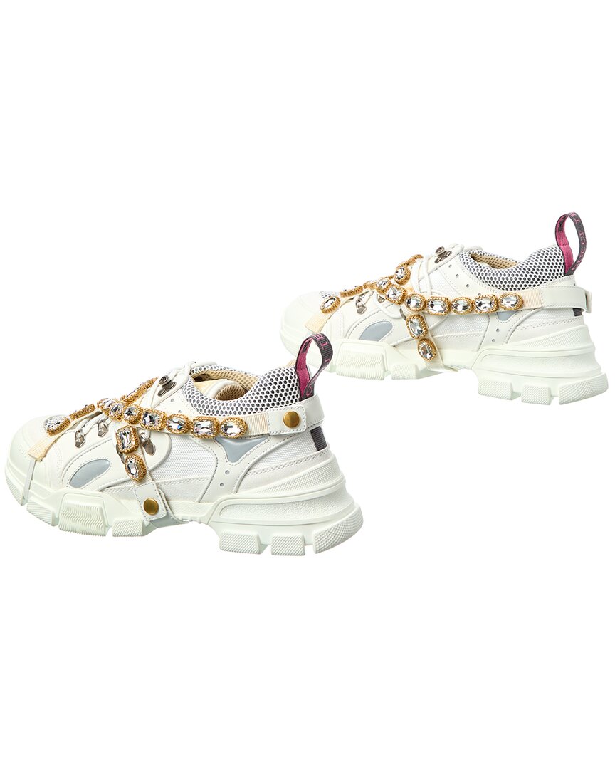 Gucci Flashtrek Leather & Mesh Sneaker ( )