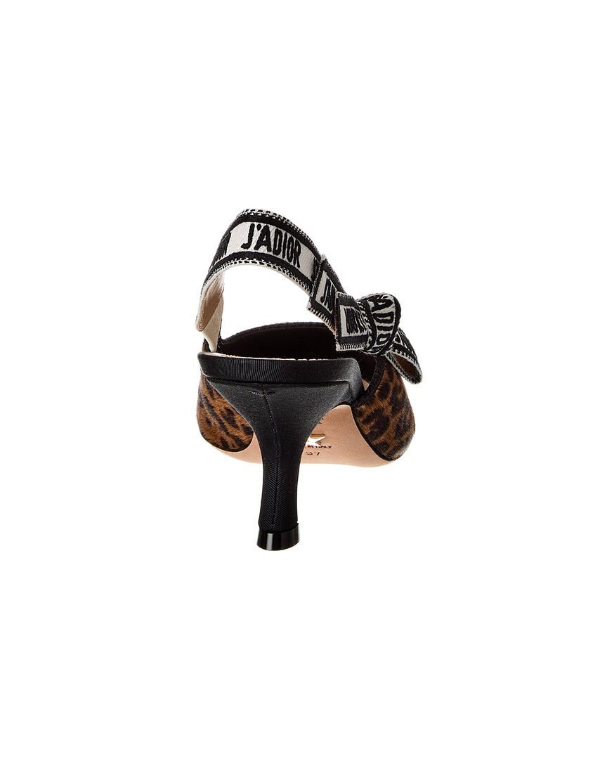 Dior J'adior Haircalf Slingback Pump