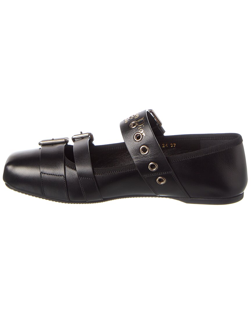 Dior Punk Leather Ballerina Flat