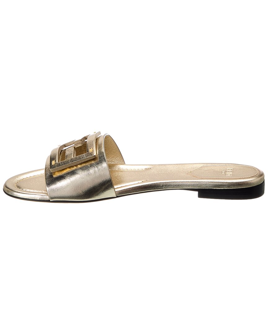 Fendi Baguette Leather Sandal