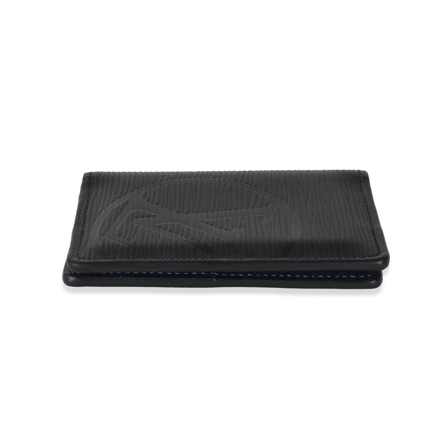 Louis Vuitton  Black Epi Initials Pocket Organizer