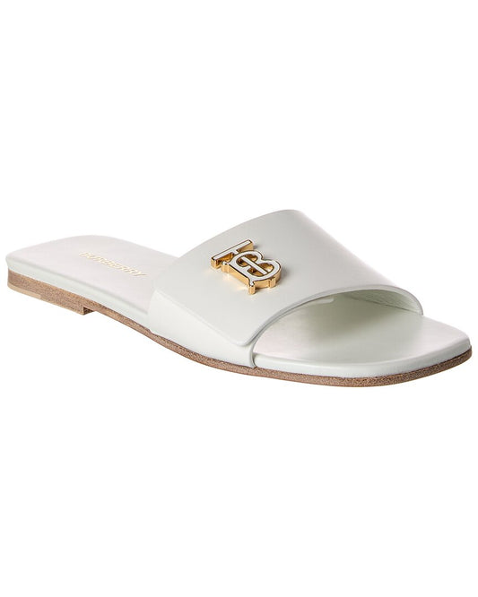 Burberry Monogram Leather Sandal
