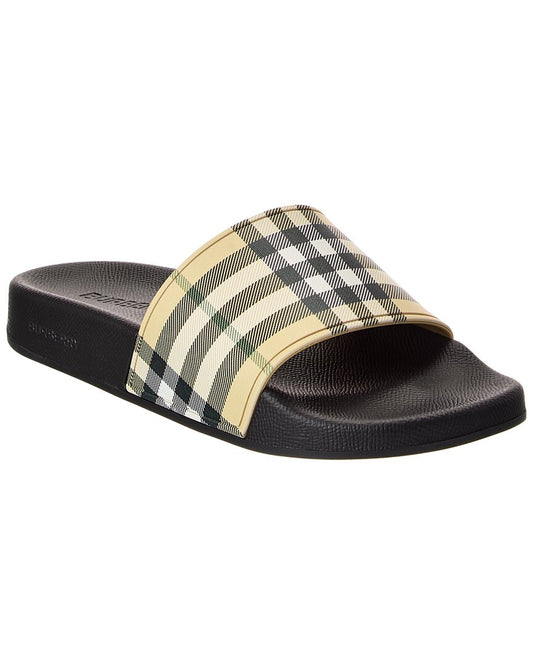 Burberry Check Slide
