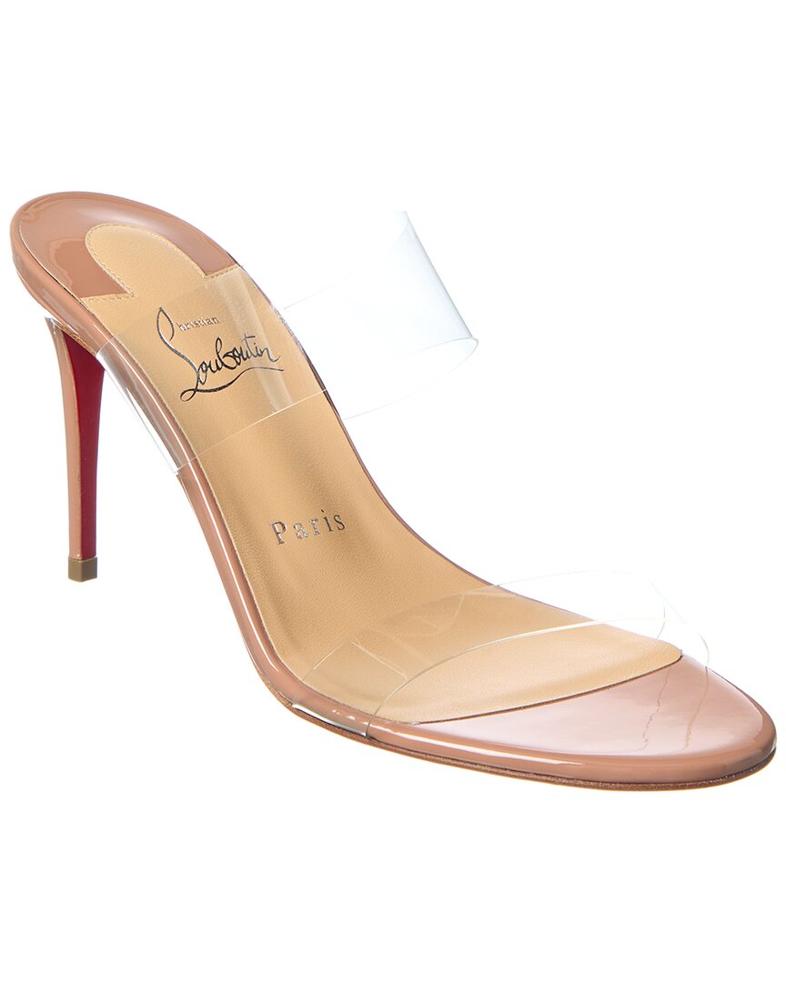 Christian Louboutin Just Nothing 85 Patent Sandal, 37