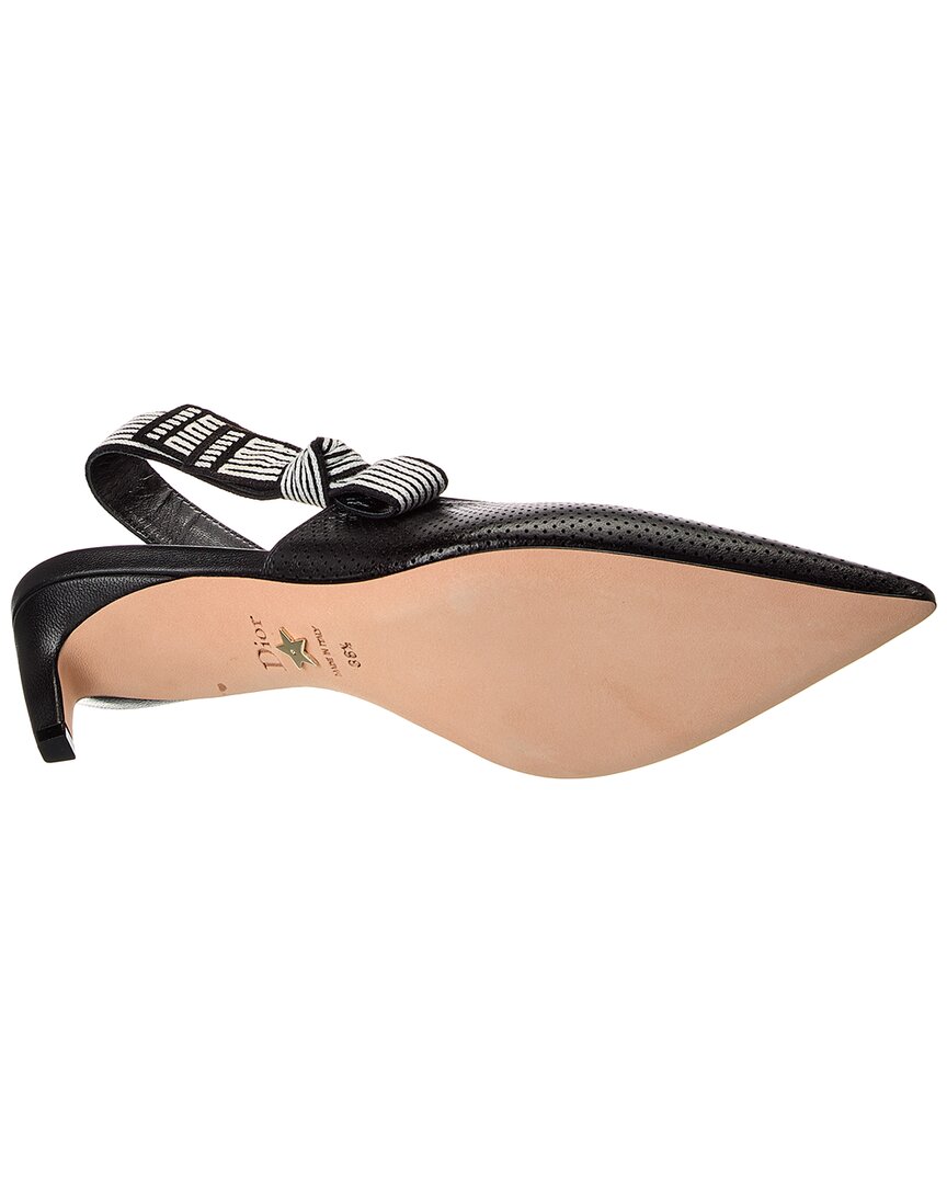 Dior Toujours Leather Slingback Pump