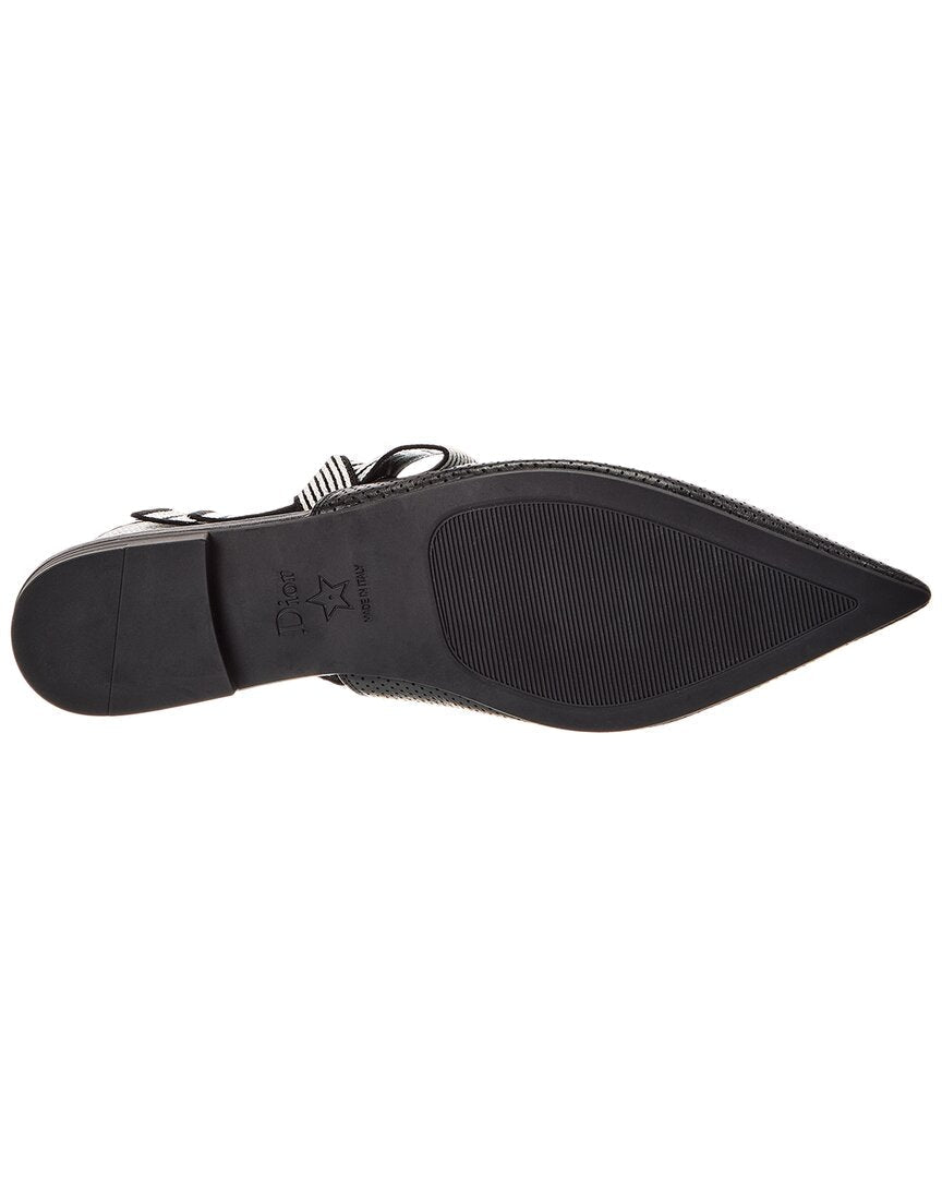 Dior Toujours Leather Slingback Flat
