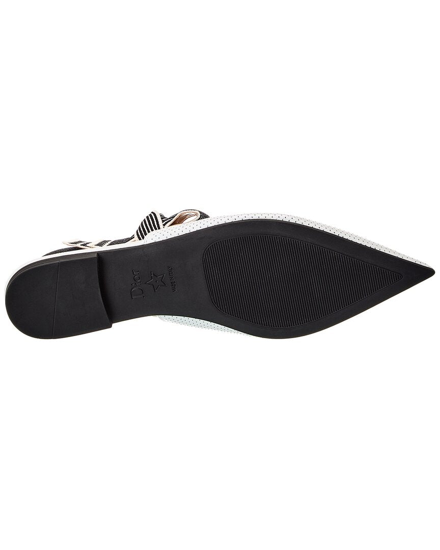 Dior Toujours Leather Slingback Flat