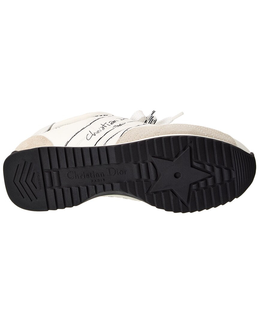 Dior In Progress Nylon & Suede Sneaker
