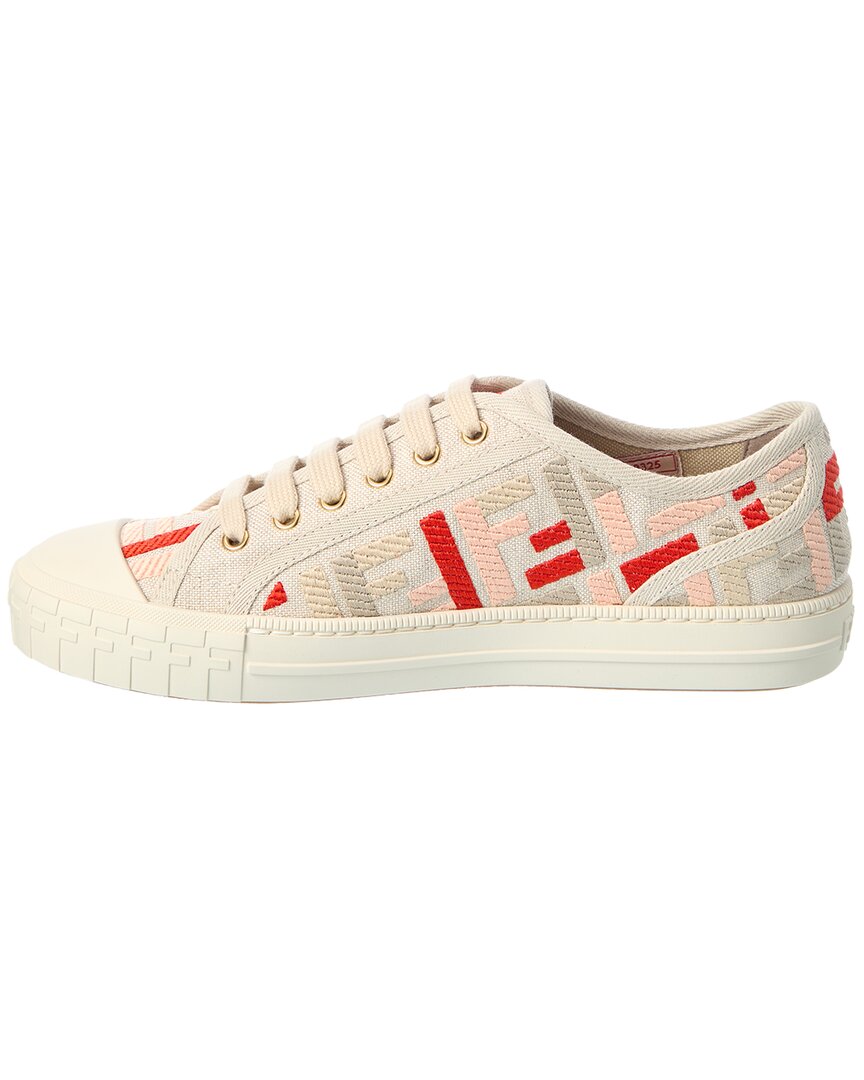 Fendi Domino Ff Canvas Sneaker