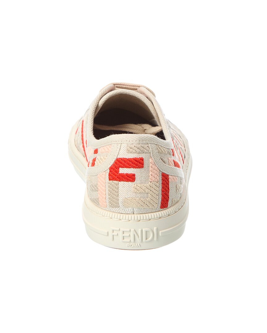 Fendi Domino Ff Canvas Sneaker